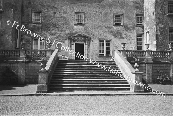 HOWTH CASTLE MAIN STEPS